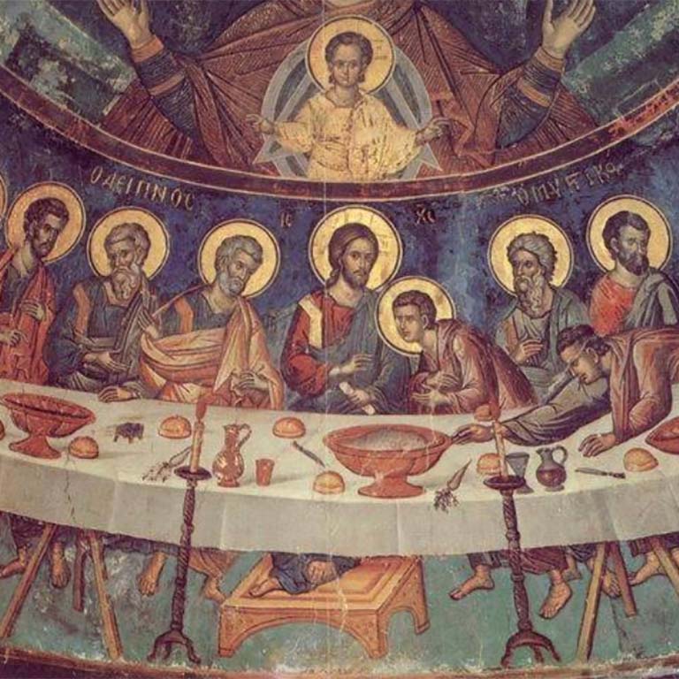 painting of the last supper